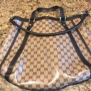 Gucci Medium Coated Convertible Abbey Bag